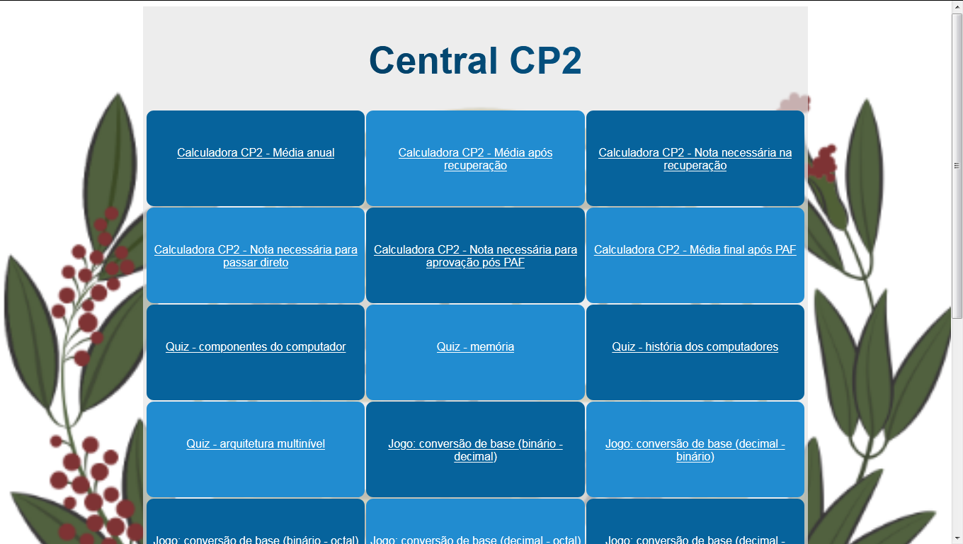 Trabalho Central CP2 (JS)